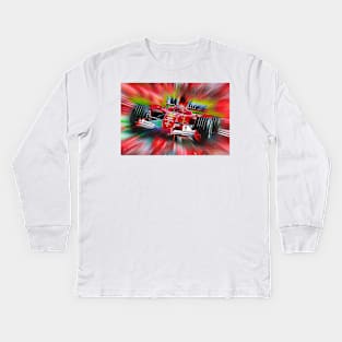 Michael Schumacher Kids Long Sleeve T-Shirt